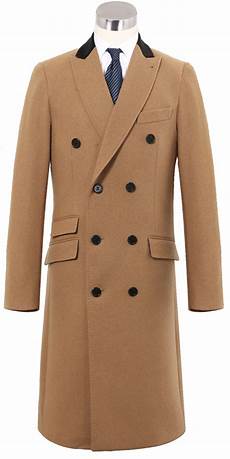 Breasted Cashmere Overcoat
