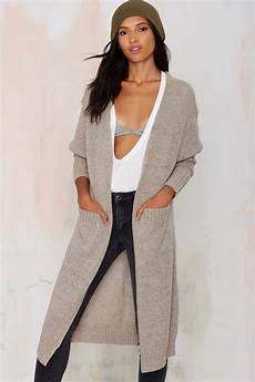 Cashmere Duster Cardigan