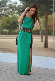 Green Maxi Skirt
