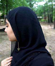Hijab With Earrings