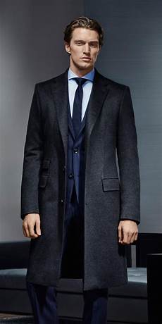 Wool Mix Overcoat With