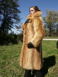 Fox Fur Coat Long