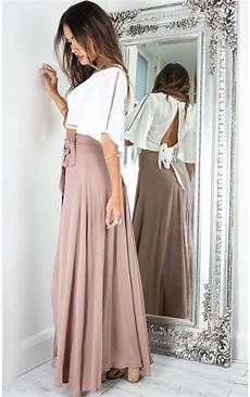 Maxi Slit Skirt