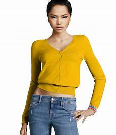 Mustard Cashmere Cardigan