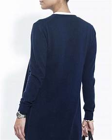Navy Cashmere Cardigan
