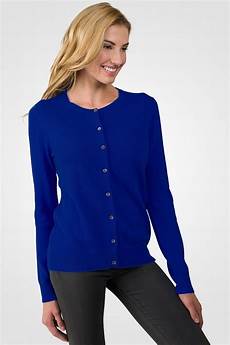 Navy Cashmere Cardigan