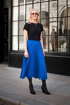 Pleated Maxi Skirt