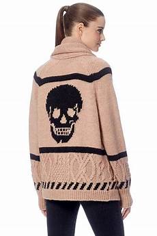 Skull Cashmere Cardigan