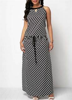 Striped Maxi Skirt