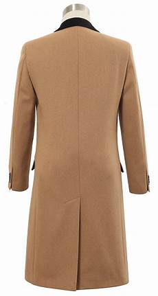 Velvet Collar Overcoat