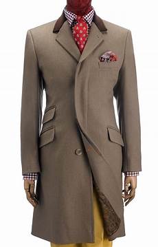 Velvet Collar Overcoat